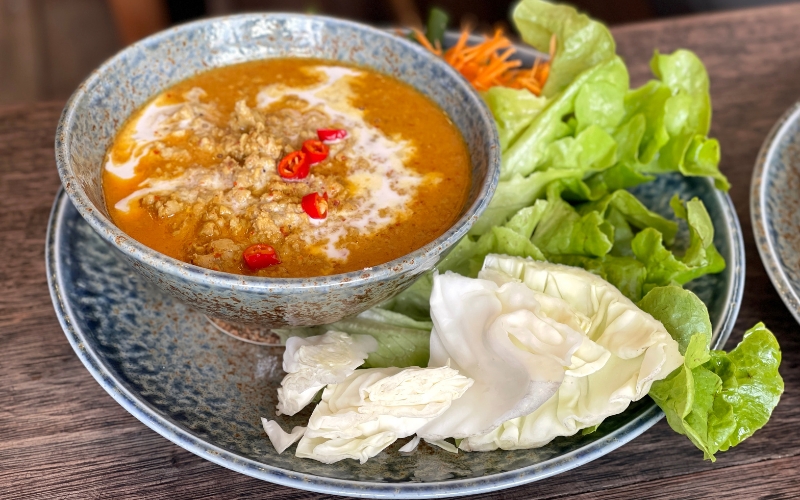 I pilastri della cucina cambogiana