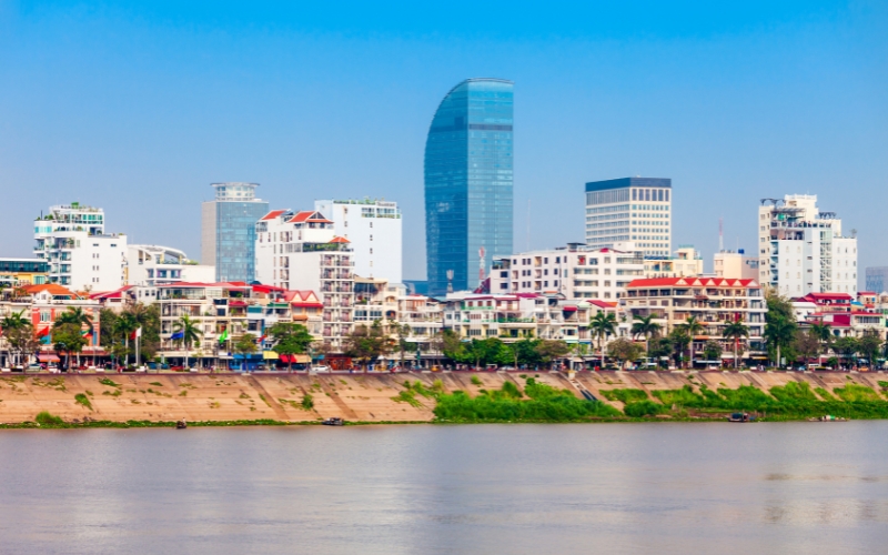 Phnom Penh nel contesto del Sudest Asiatico