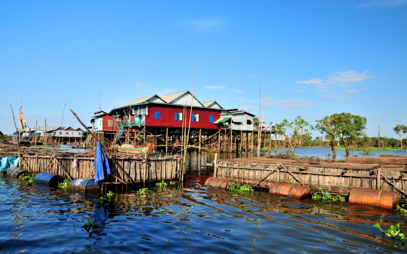 Il lago Tonle Sap