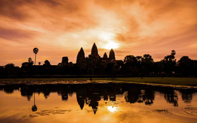 Angkor Wat all&rsquo;alba