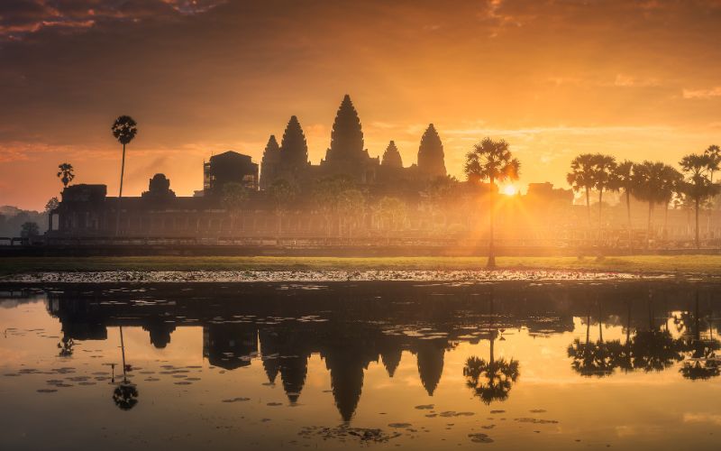 Angkor Wat all&rsquo;alba
