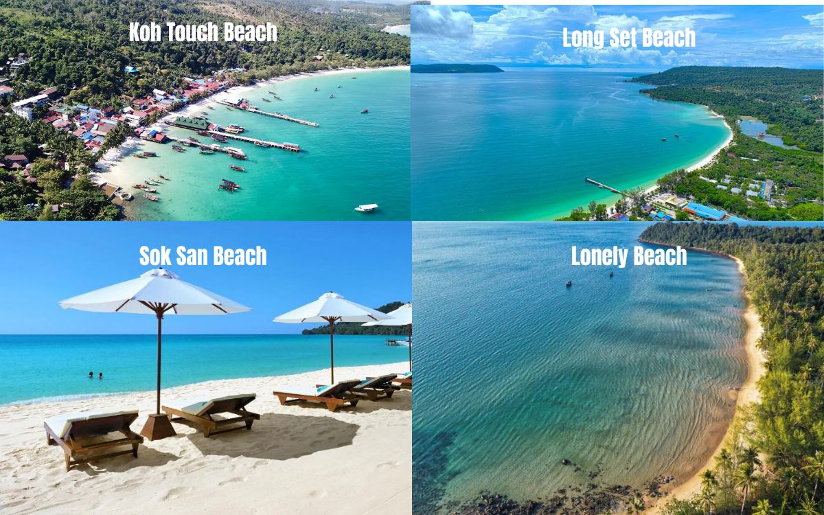 Le Spiagge Principali di Koh Rong