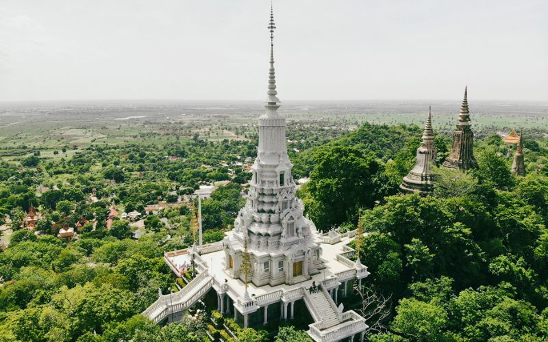 Il Gruppo di Stupa Reali a Oudong