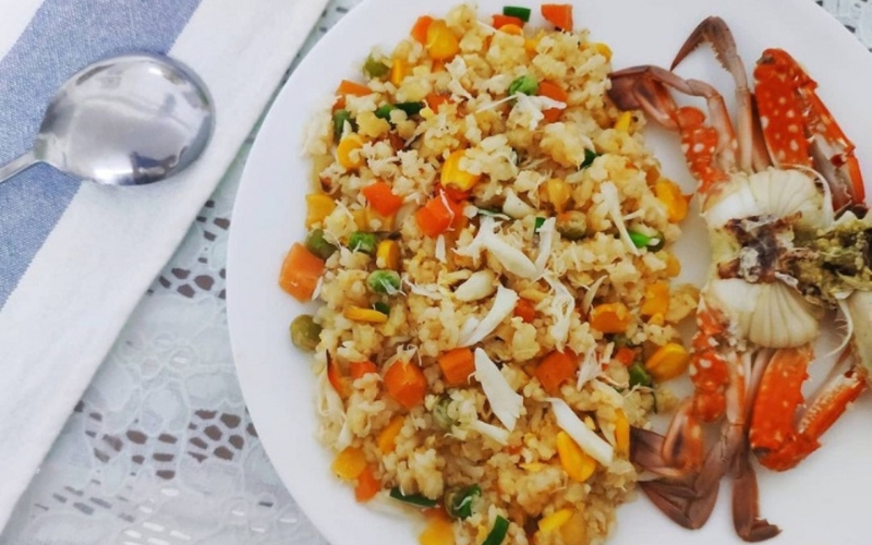 Il riso con granchi di Phu Quoc