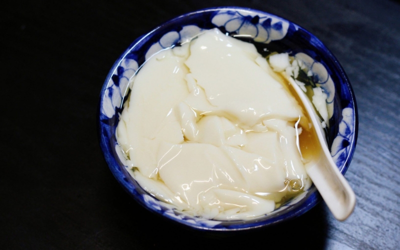 Il budino di tofu