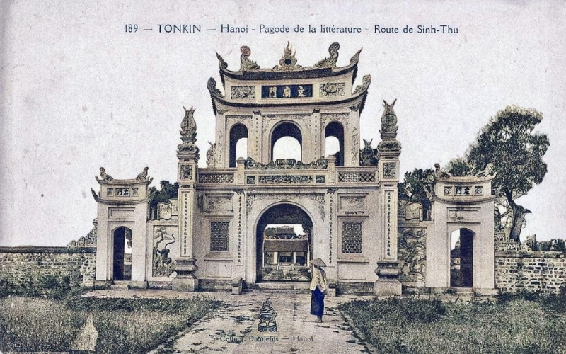 La costruzione del Tempio della Letteratura