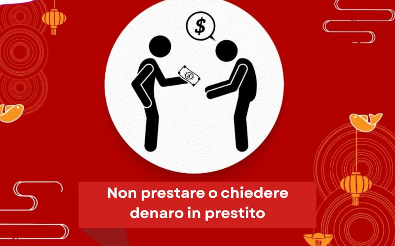 Non prestare o chiedere denaro in prestito