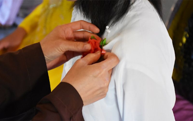 La cerimonia delle rose