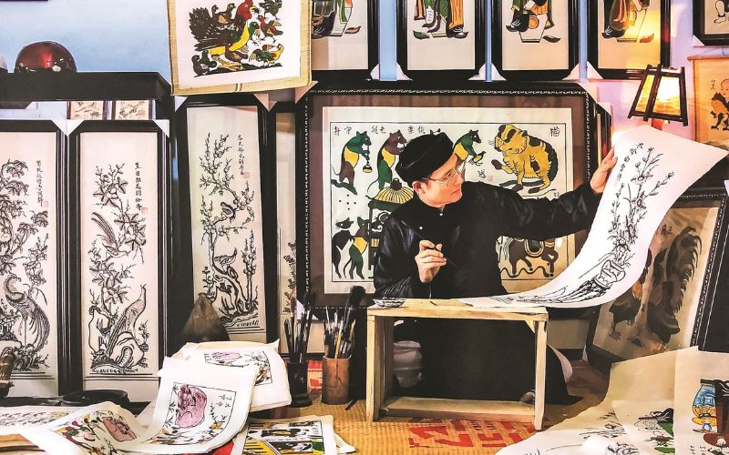 I dipinti popolari di Dong Ho