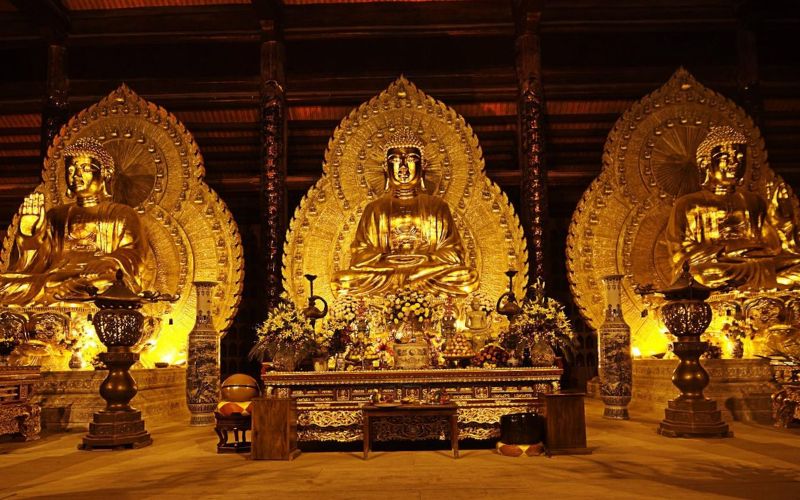 I Tre Buddha dei Tre Tempi