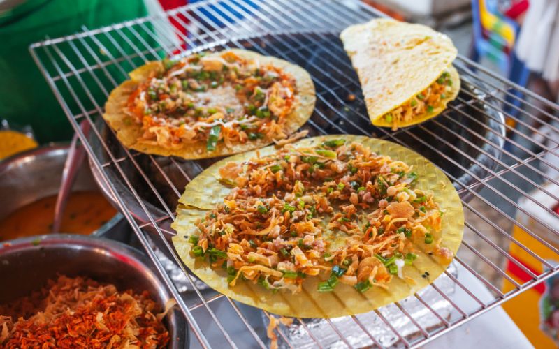 Lo street food in Vietnam