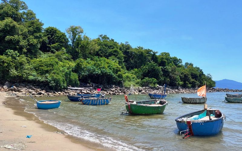 Il villaggio di pescatore di Nam O