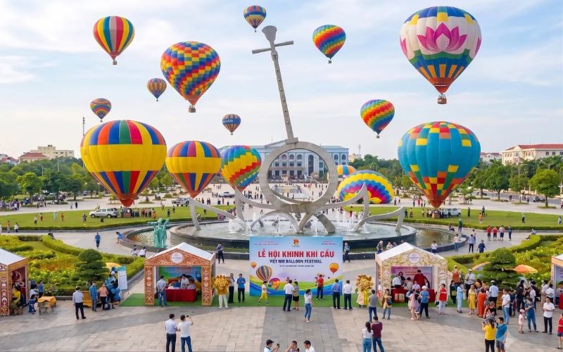 Volo in mongolfiera a Ca Mau