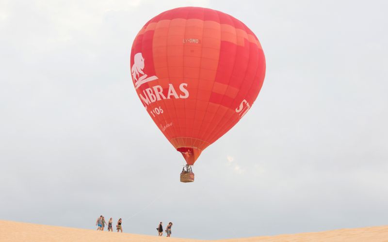 Volo in mongolfiera a Phan Thiet