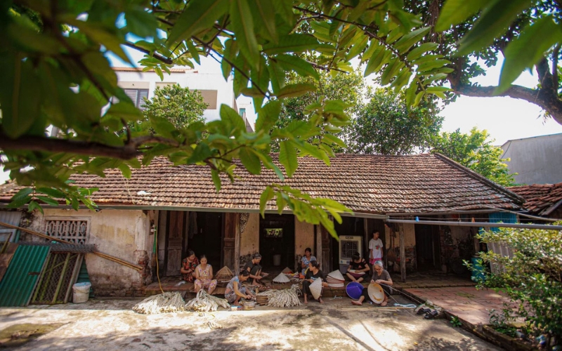 Il villaggio dei cappelli conici di Chuong