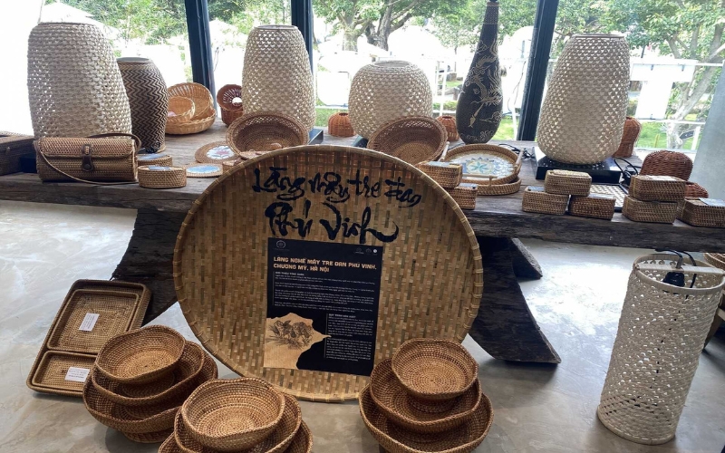 Il villaggio di bambù e rattan di Phu Vinh