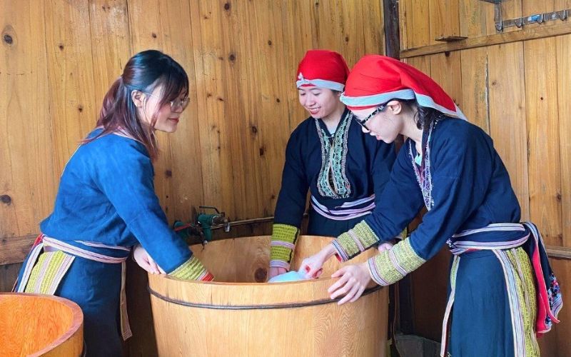 Bagno alle erbe medicinali dei Dao Rossi
