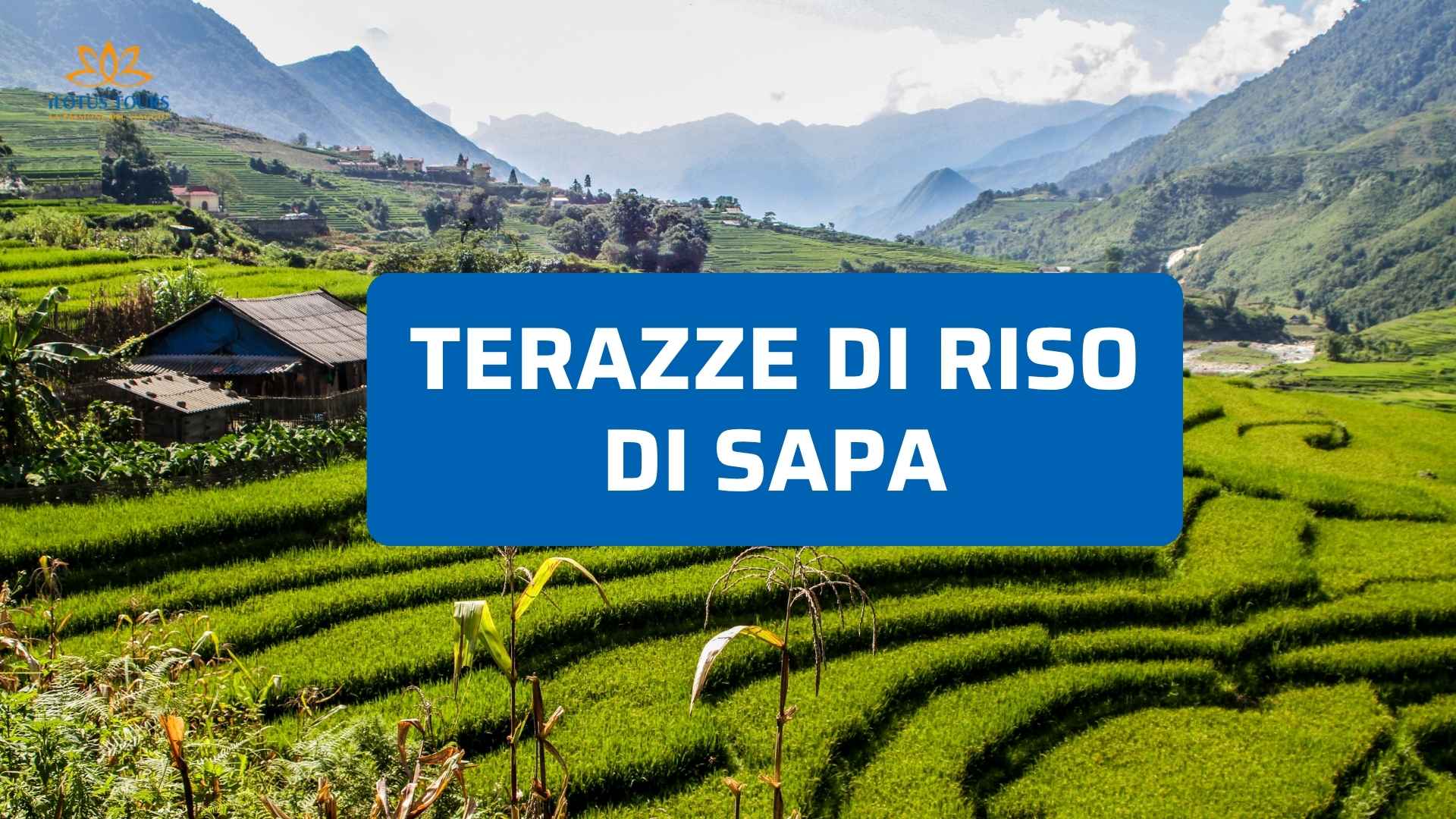 Terrazze di riso di Sapa in Vietnam: il momento più bello