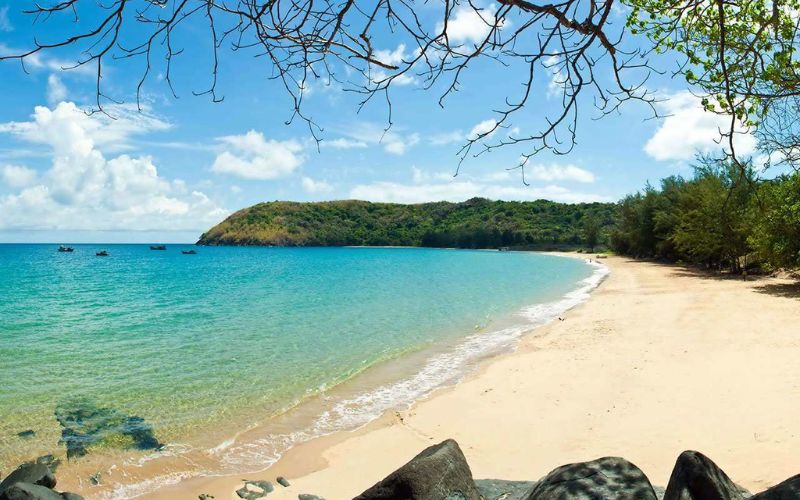 La spiaggia di Đầm Trầu