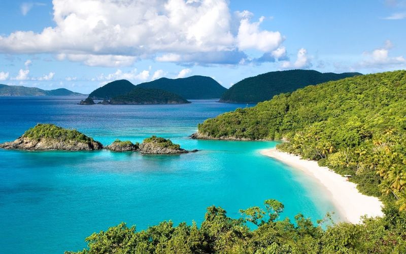 La spiaggia di Đất Dốc