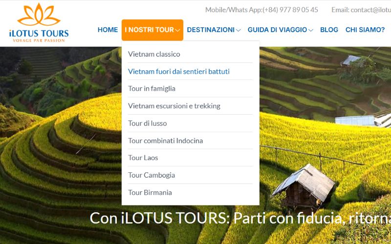 Come funziona la richiesta di itinerari personalizzati