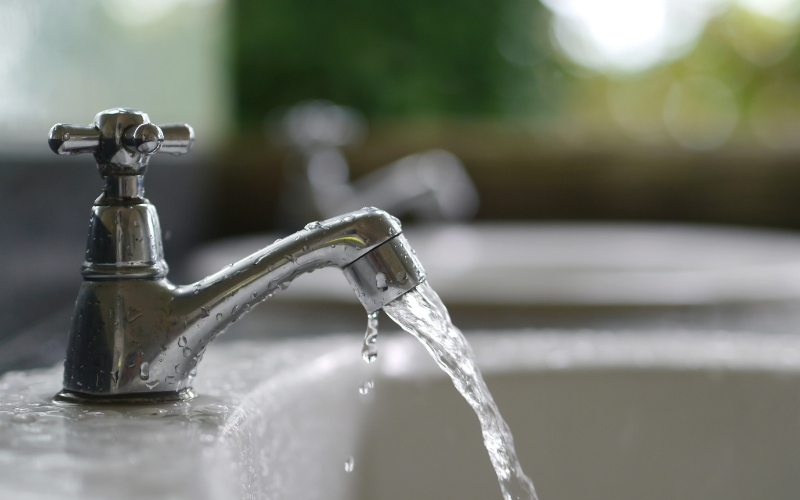 Non bere l'acqua direttamente dal rubinetto