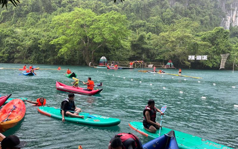 Kayak sul Fiume Chay
