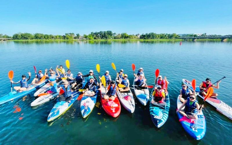 Kayak sul Fiume dei Profumi