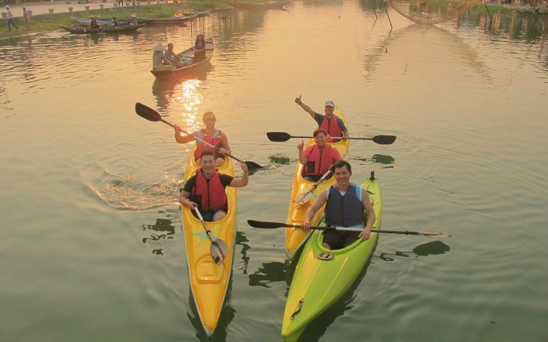 Kayak sulle lagune di Hoi An