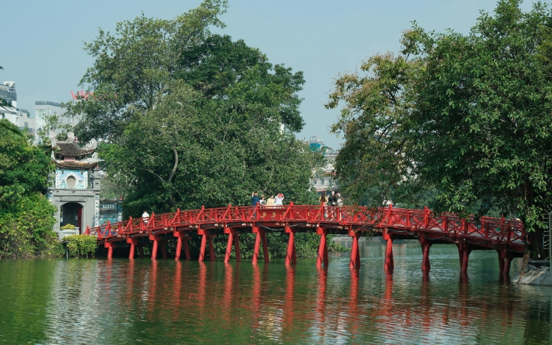 Arrivo ad Hanoi