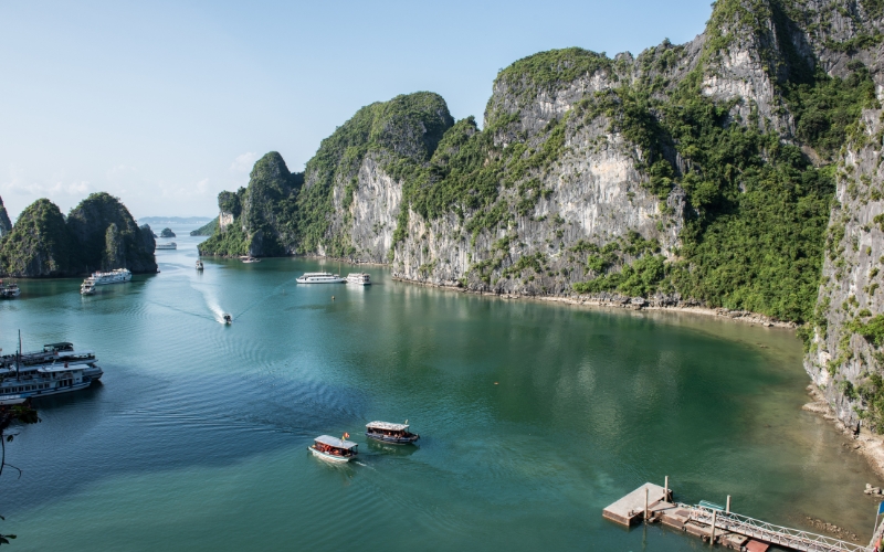 Inverno nella baia di Halong