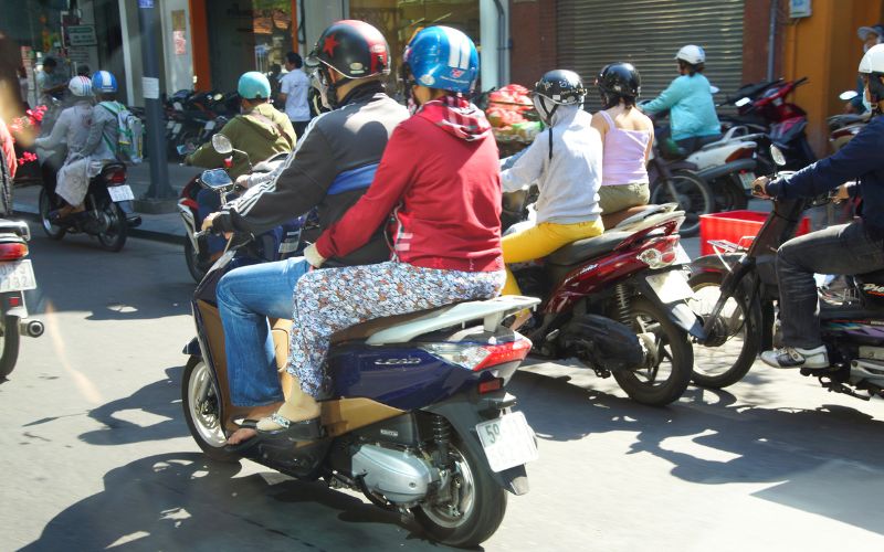 Traffico e trasporti caotici