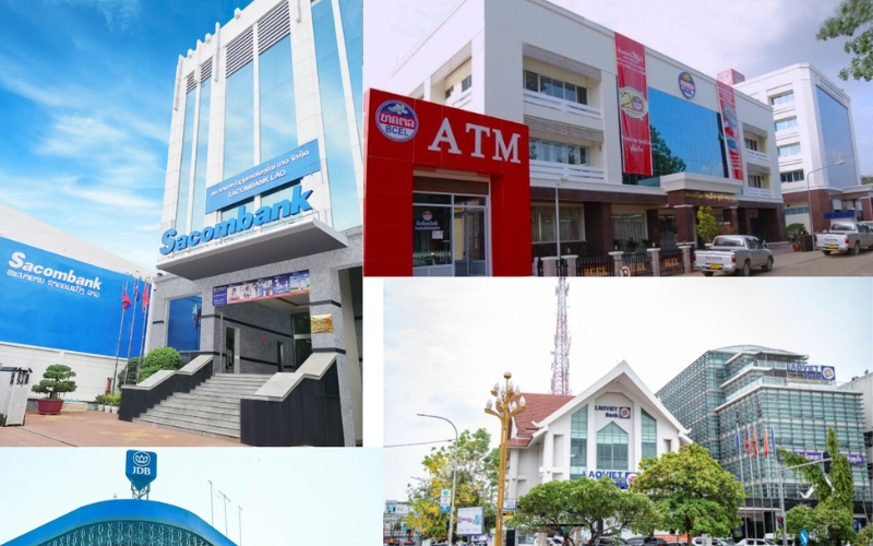 Dove si trovano gli sportelli bancomat in Laos