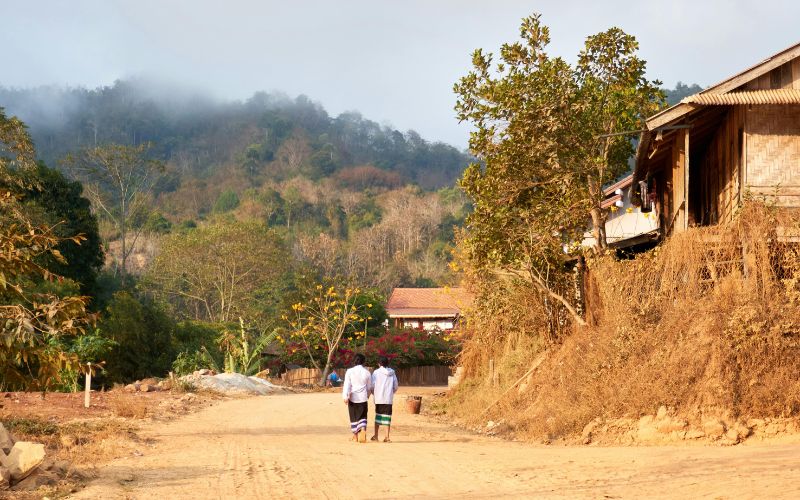 Chiedere indicazioni o orientarsi in Laos