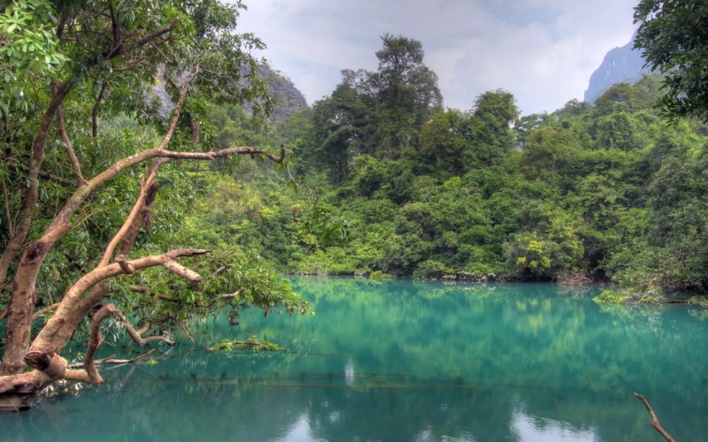Lago di Khoun Kong Leng