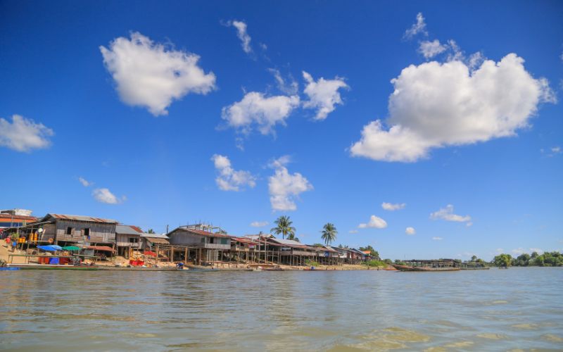 La Citt&agrave; di Champasak sul Mekong
