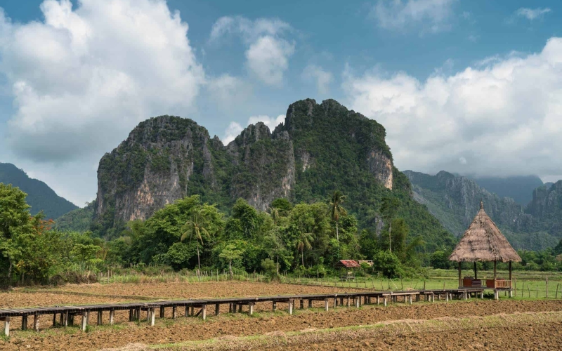 La stagione secca in Laos
