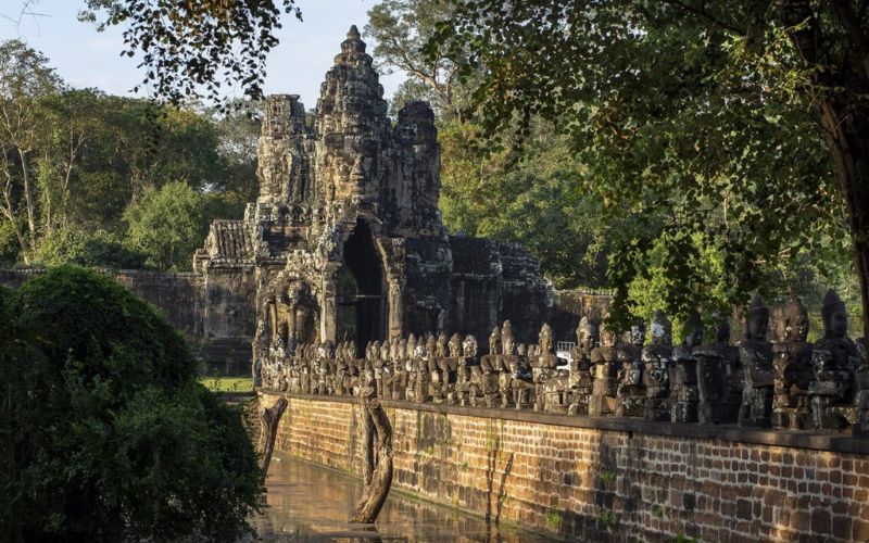 Porte Sud d'Angkor Thom