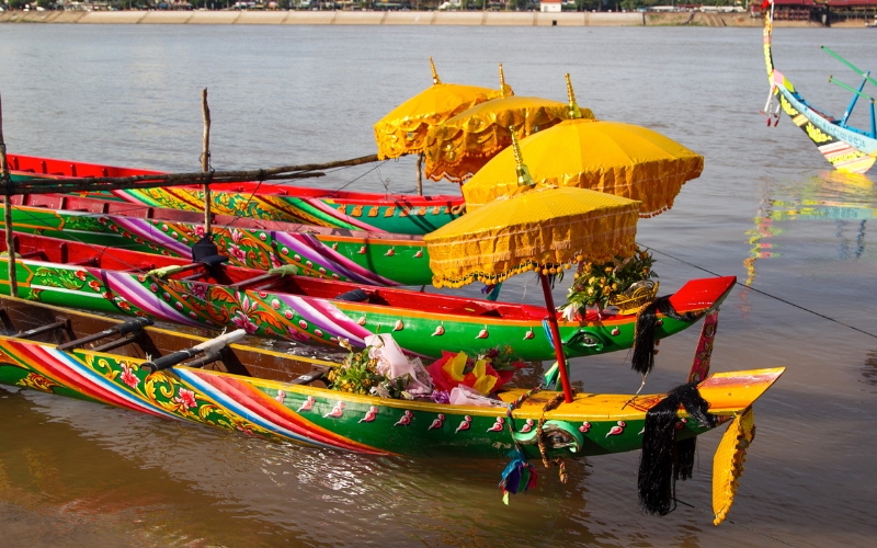 Festival de l’eau au Cambodge
