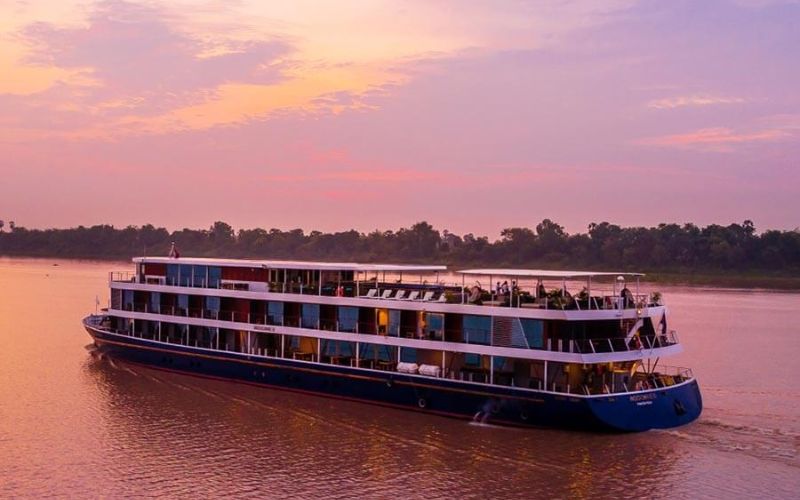 Croisi&egrave;re sur le M&eacute;kong au Cambodge 