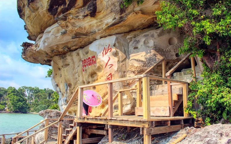 Faire le tour de l'ile de Koh Sampouch