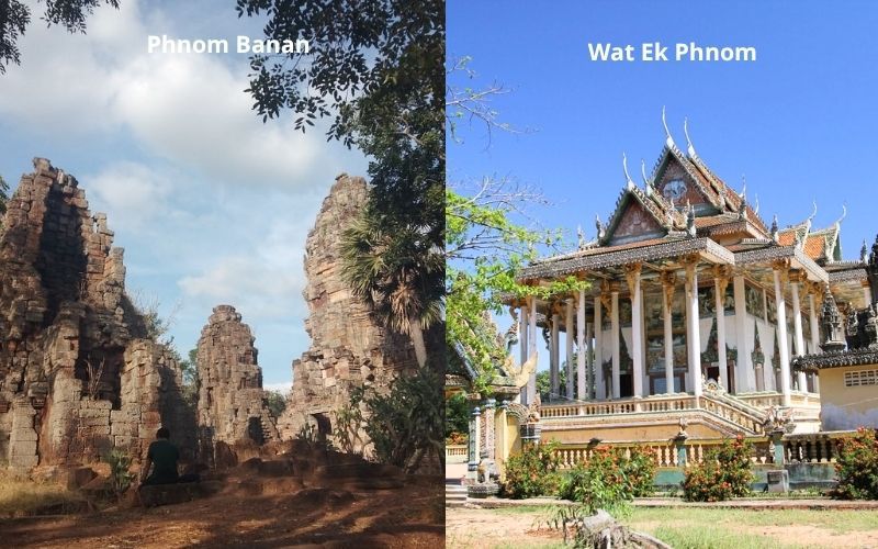 Phnom Banan ou Wat Ek Phnom