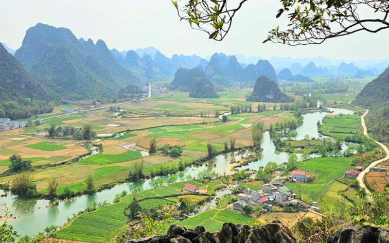 Vallée de Ngoc Con à Cao Bang : une nature préservée au nord du Vietnam