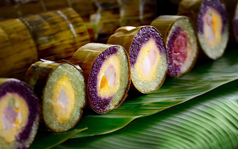 Gâteau de riz gluant Têt Vietnam
