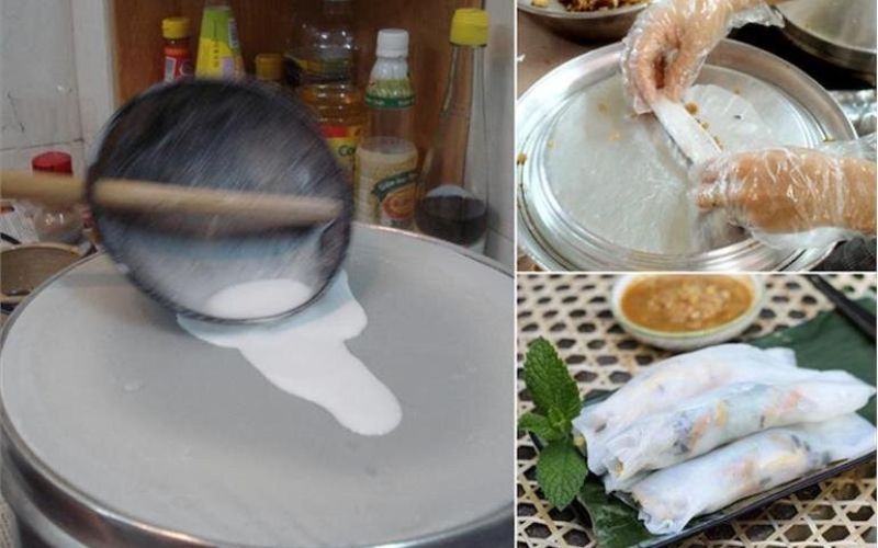 La roulage du banh cuon