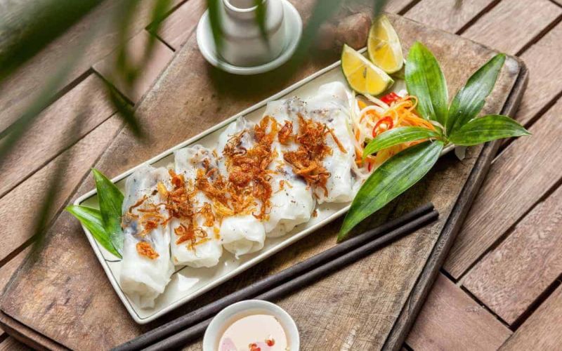 Banh cuon - ravioli vietnamien