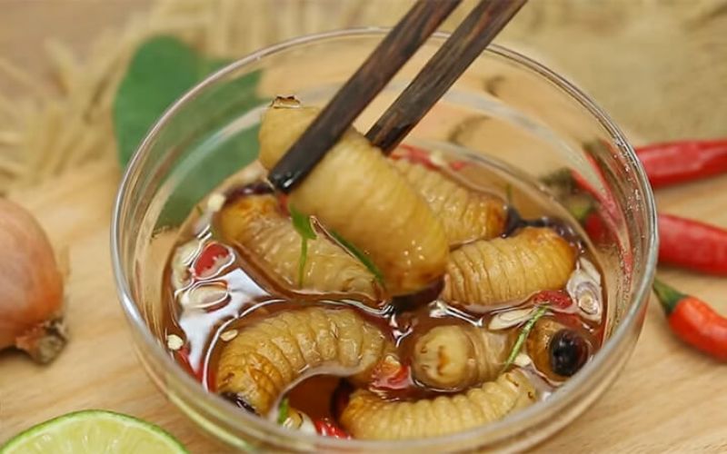 Đu&ocirc;ng dừa - vers de coco
