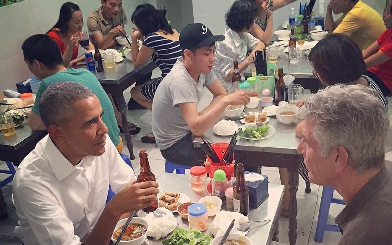 Barack Obama & Anthony Bourdain
