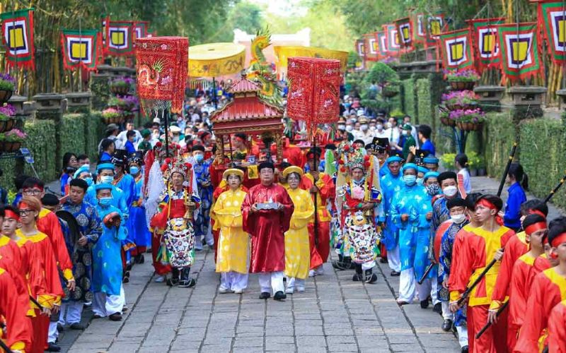 F&ecirc;tes des Rois Hung &agrave; Phu Tho