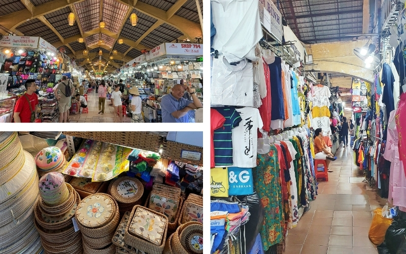 marchés traditionnels du Vietnam